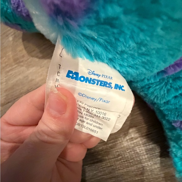 Disney Blue and Purple Stuffed Monster Toy - Picture 5 of 7